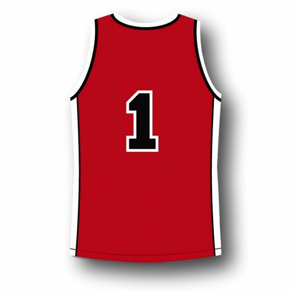 Sunset Park Movie Fredo Starr Shorty Basketball Jersey Red
