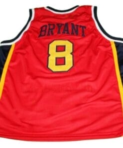 Kobe Bryant #8 McDonald's All American Basketball Jersey Red