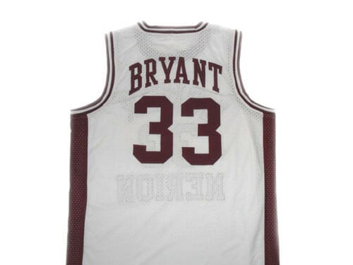 Kobe Bryant #33 Lower Merion High School Basketball Jersey White