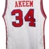 Akeem Olajuwon #34 Houston New Basketball Jersey White