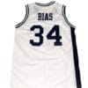 Len Bias #34 Wildcats High School Basketball Jersey White