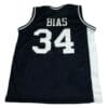 Len Bias #34 Northwestern Wildcats Basketball Jersey Navy Blue