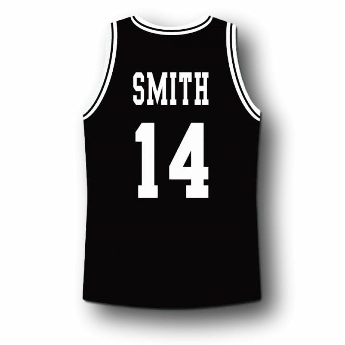 Smith #14 Bel-Air Academy Basketball Jersey Black