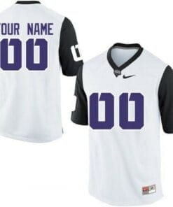 TCU Horned Frogs Custom Name Number Jersey NCAA White