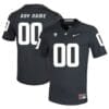 Custom Washington State Jersey Name Number Jersey Black College Football