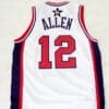 Ray Allen #12 Team USA Basketball Jersey White