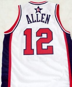 Ray Allen #12 Team USA Basketball Jersey White