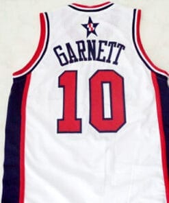 Kevin Garnett #10 Team USA New Basketball Jersey White