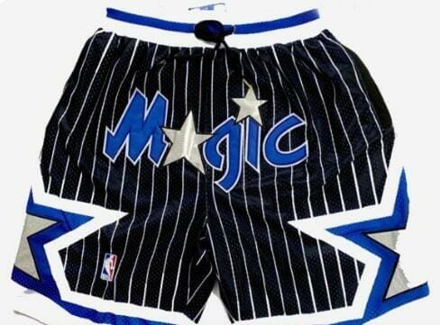 Magic Shorts Black All Stitched