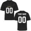 Vanderbilt Commodores Custom Jersey Football Black