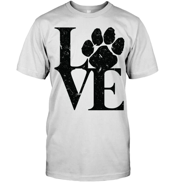Love Dogs T Shirt Unisex Short Sleeve Classic Tee