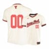 Under Armour Texas Tech Red Raiders Cream Custom Baseball Jersey