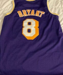 Bryant #8 Basketball Purple Jersey