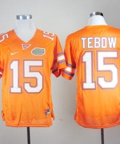 Florida Gators #15 Tim Tebow College Football Jersey Orange