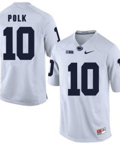 Penn State Nittany Lions Brandon Polk Jersey #10 Football NCAA Jerseys White