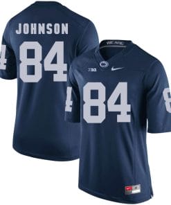 Penn State Nittany Lions Juwan Johnson Jersey #84 Football NCAA Jerseys Blue