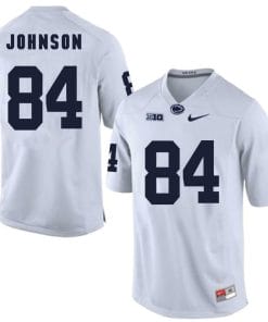 Penn State Nittany Lions Juwan Johnson Jersey #84 Football NCAA Jerseys White