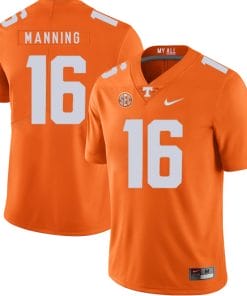 Tennessee Volunteers Peyton Manning Jersey #16 Football NCAA Jerseys Orange White