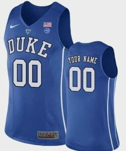 Custom Duke Blue Devils Jersey Name And Number Performace College Basketball Royal