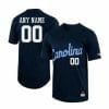 Custom North Carolina Baseball Jersey Name and Number Tar Heels NCAA College Navy