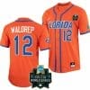 Hurston Waldrep Jersey Florida Gators 12 Orange NCAA 2023 College World Series Baseball