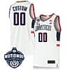 Custom UConn Huskies Jersey Name and Number 2023 National Champions College Basketball White