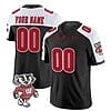 Custom Wisconsin Badgers Jersey Name and Number Vapor Limited College Football Black Alternate