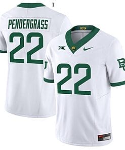 Dawson Pendergrass Jersey #22 Baylor Bears Vapor Limited College Football All Stitched White