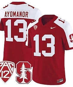 Elic Ayomanor Jersey #13 Standford Cardinal Jersey Vapor Limited College Football Crimson Alternate