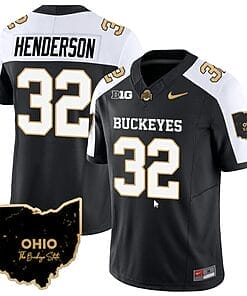 Treveyon Henderson Jersey #32 Ohio State Buckeyes College Football Stitched Special Vapor Limited Alternate