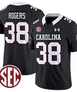 George Rogers Jersey #38 South Carolina Gamecocks Football 1980 Throwback Vapor Limited Black