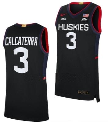Joey Calcaterra Jersey UConn Huskies