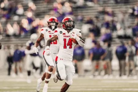 Xavier White Jersey Texas Tech Red Raiders