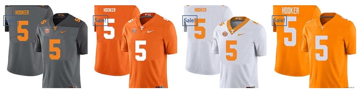 Hendon Hooker Jersey