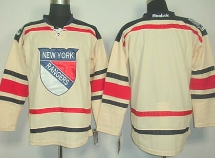 Custom New York Rangers Jersey Name And Number 2012 Winter Classci Cream
