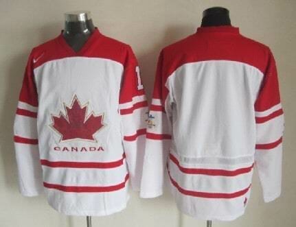 Custom Olympics Canada Jersey Name And Number 2010 White