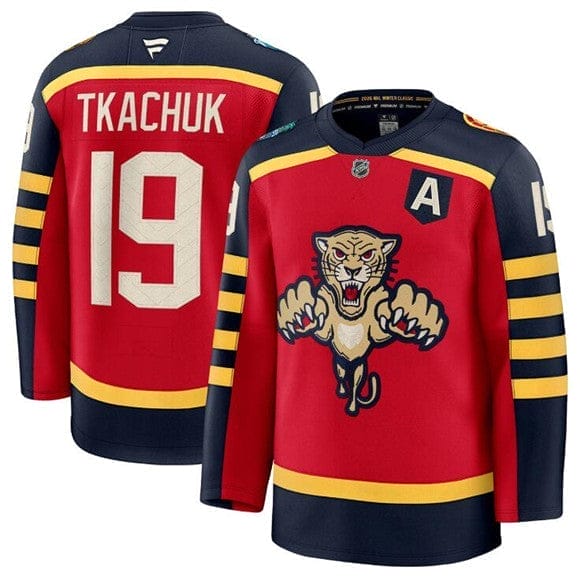 Florida Panthers #19 Matthew Tkachuk Jersey Red 2026 Winter Classic Stitched